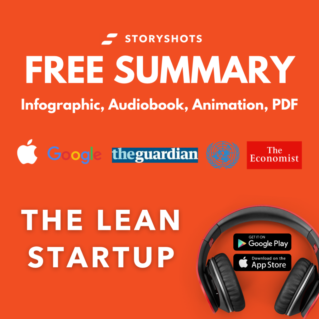 The Lean Startup boek samenvatting recensie PDF Eric Ries citaten hoofdstukken boek luisterboek infographic storyshots blinkist shortform