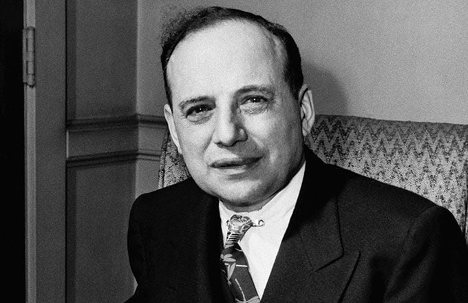 Foto de Benjamin Graham, autor de El inversor inteligente