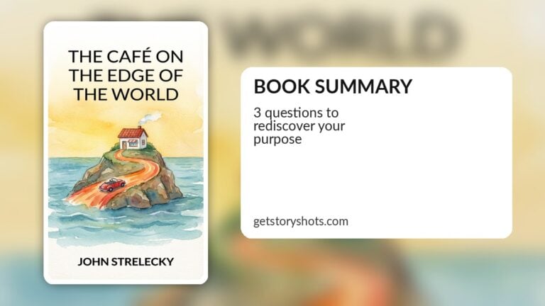Podsumowanie książki „Kawiarnia na krańcu świata” – 3 pytania, które pomogą odkryć sens życia