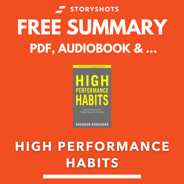 High Performance Habits Summary and Review Brendon Burchard