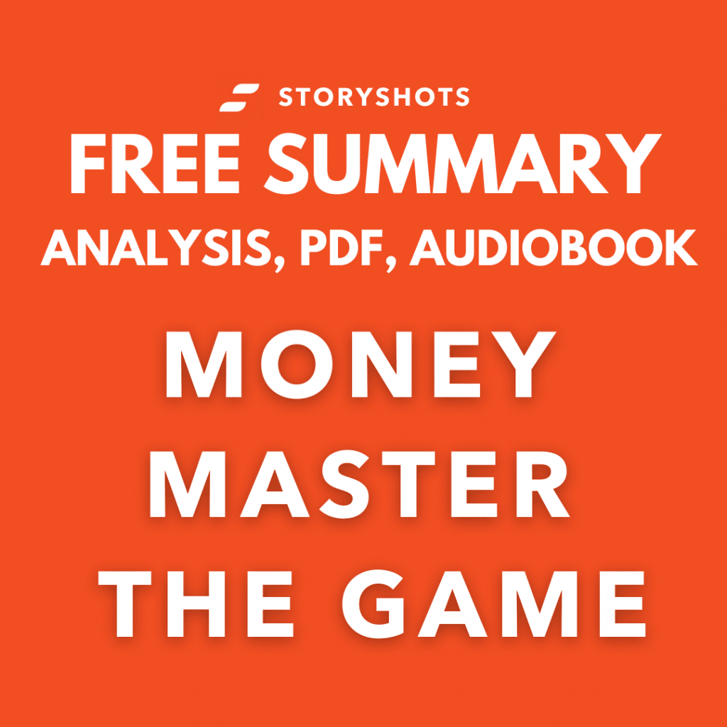 Dinero Domina el Juego PDF Resumen Análisis del libro Tony Robbins StoryShots Audiobook Gratis